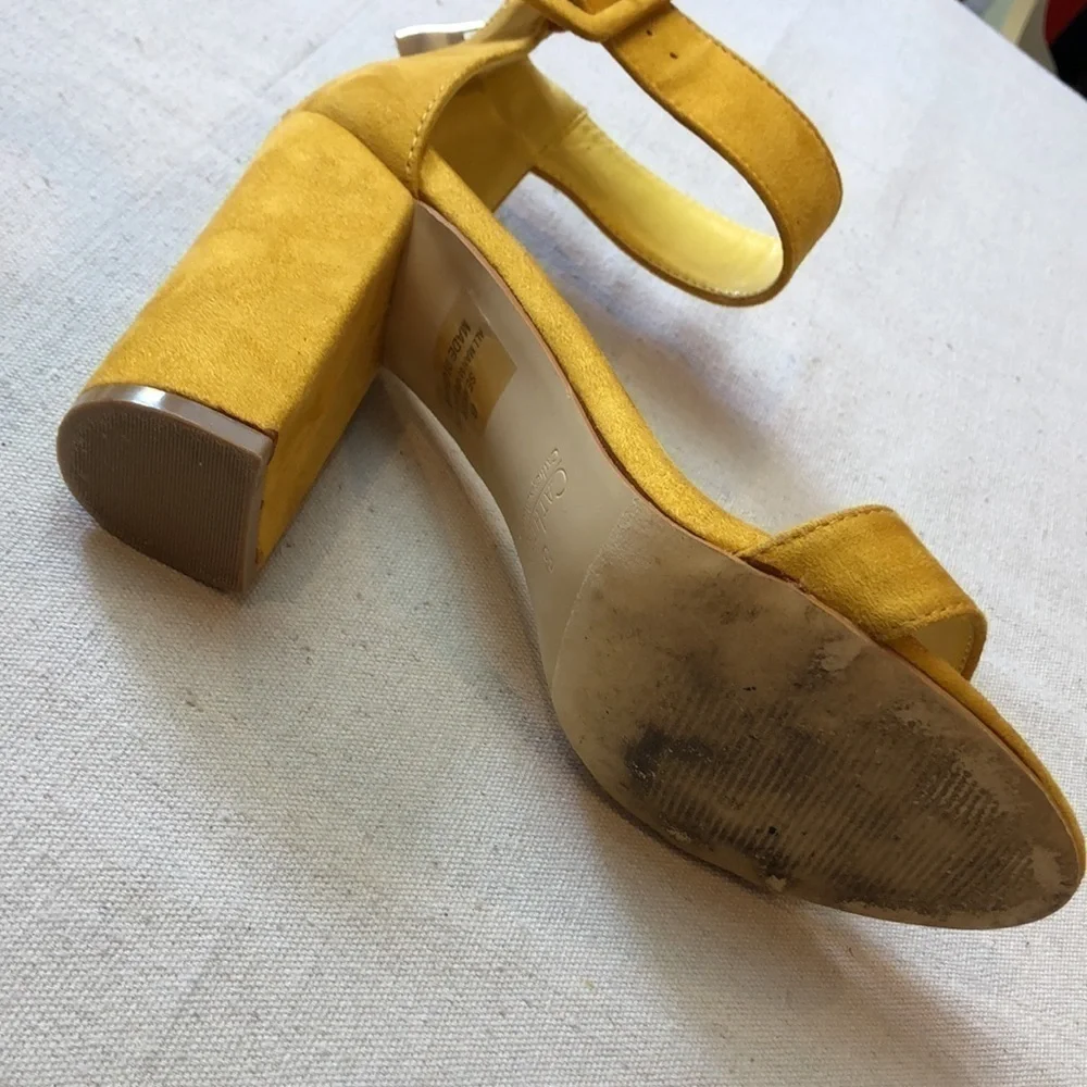 Catherine Malandrino Faux Suede Ankle Strap Sandals‎ 8